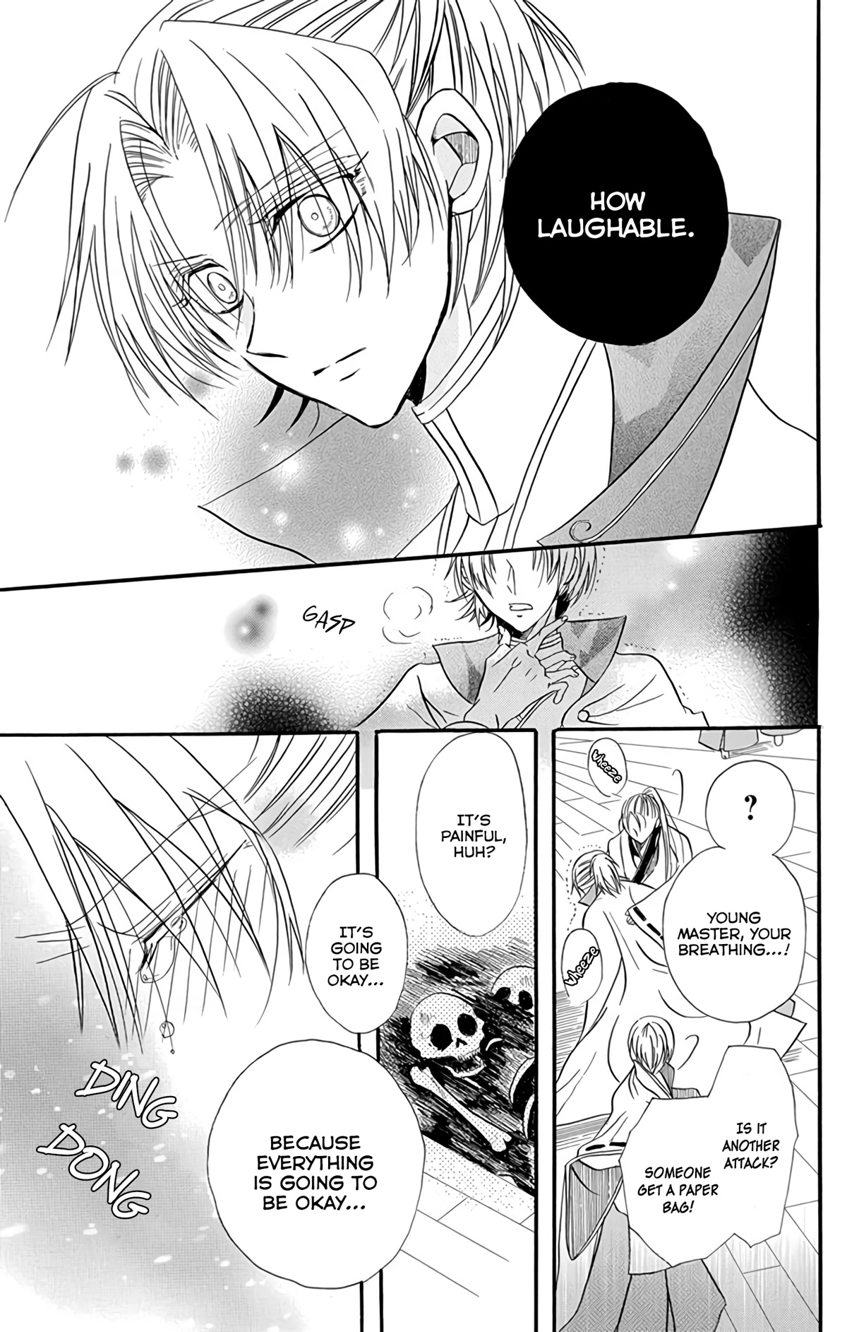 The Reincarnated Villainess' Dark History Chapter 3.5 page 38 - Chapter 3.5: Oneshot: Ghost-seeing School Boys