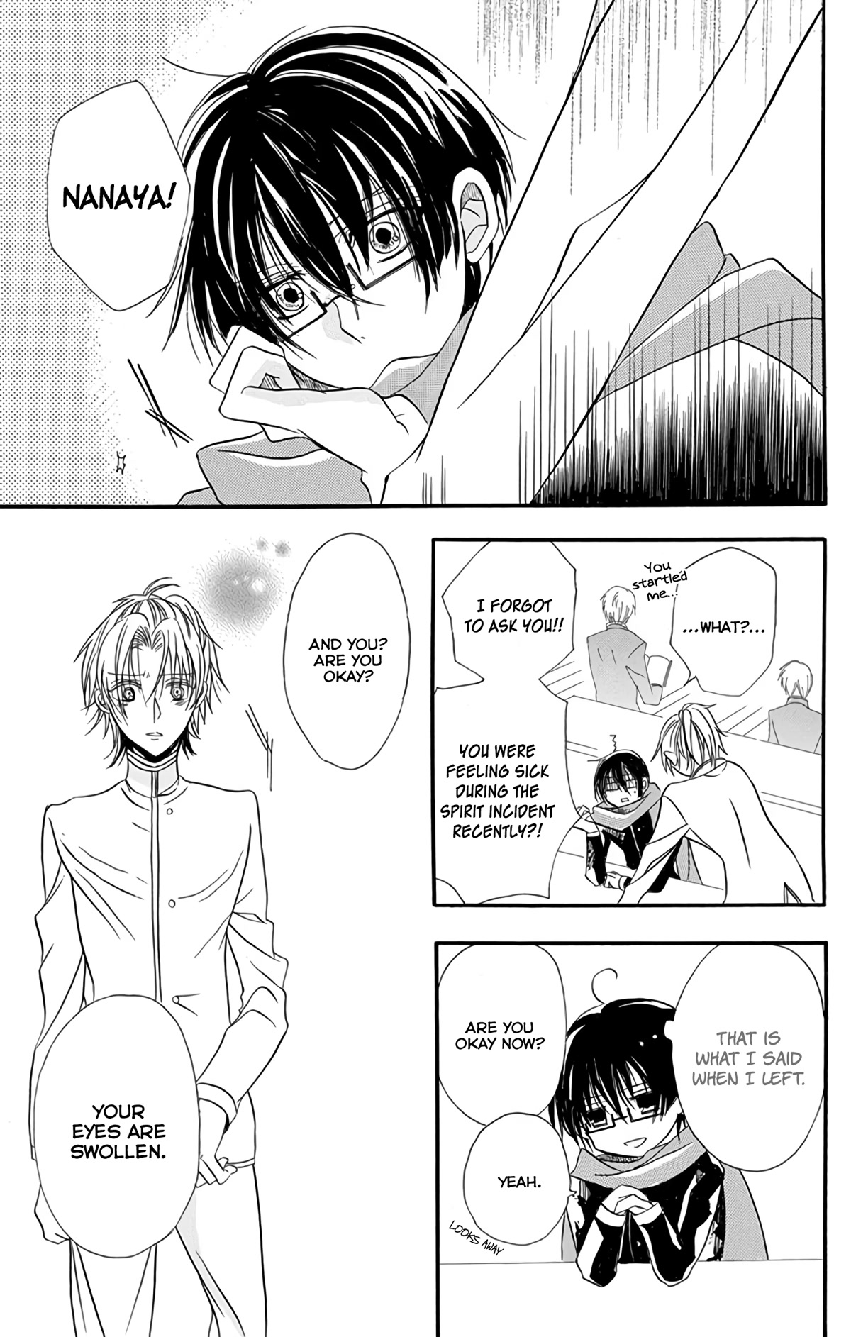 The Reincarnated Villainess' Dark History Chapter 3.5 page 40 - Chapter 3.5: Oneshot: Ghost-seeing School Boys