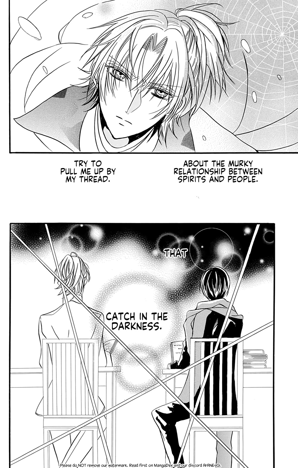 The Reincarnated Villainess' Dark History Chapter 3.5 page 48 - Chapter 3.5: Oneshot: Ghost-seeing School Boys