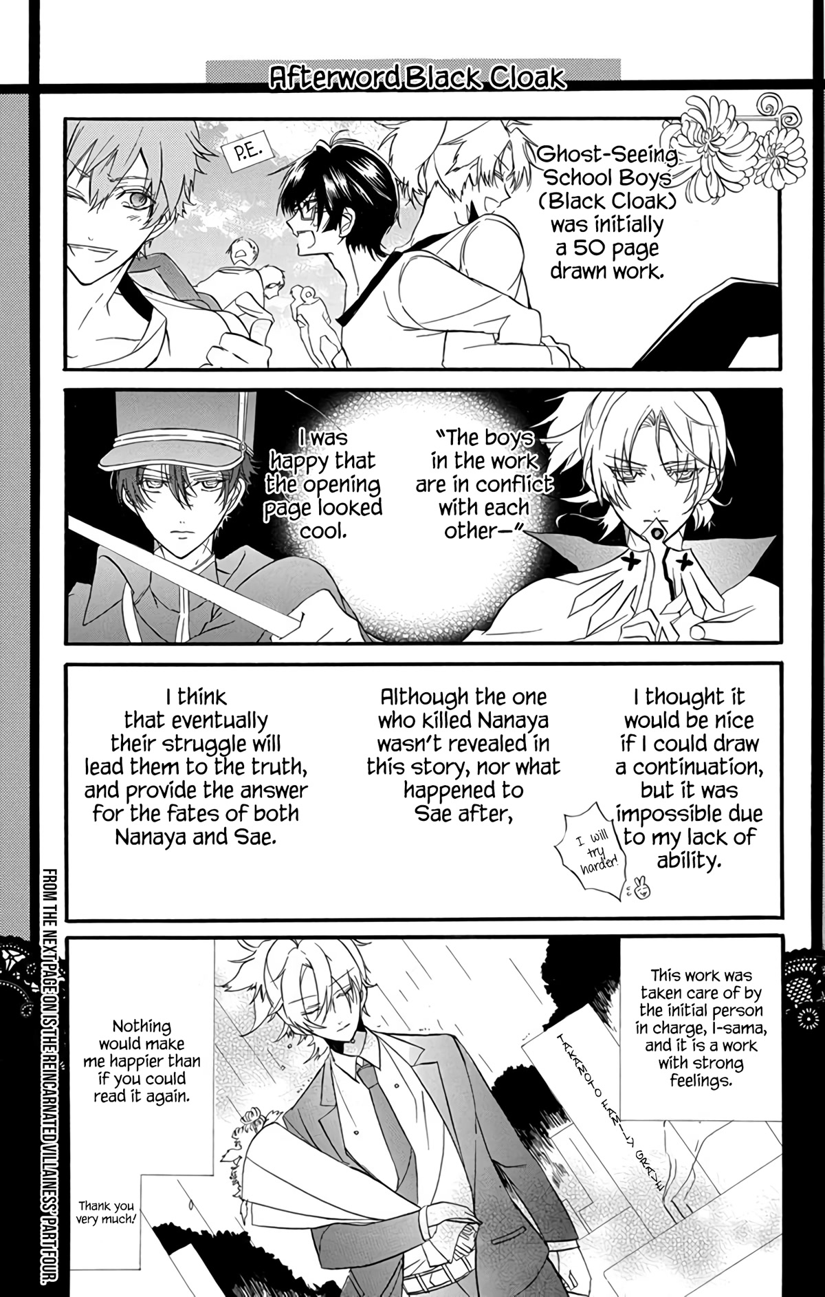 The Reincarnated Villainess' Dark History Chapter 3.6 page 2 - Chapter 3.6