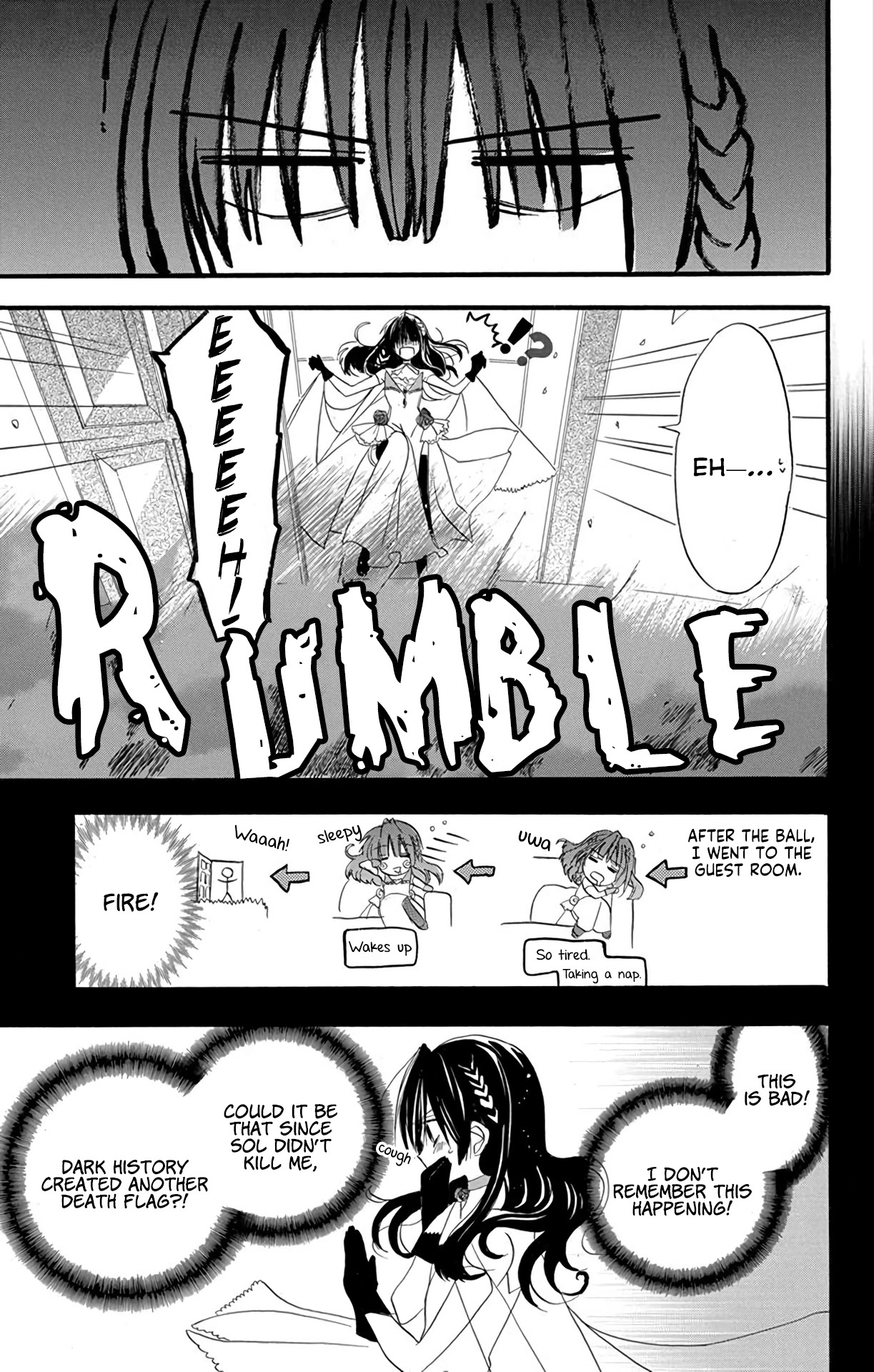 The Reincarnated Villainess' Dark History Chapter 3 page 27 - Chapter 3: Death Flag 3