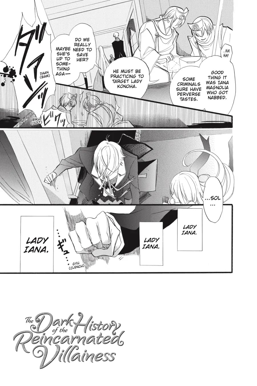 The Reincarnated Villainess' Dark History Chapter 37 page 3 - Chapter 37