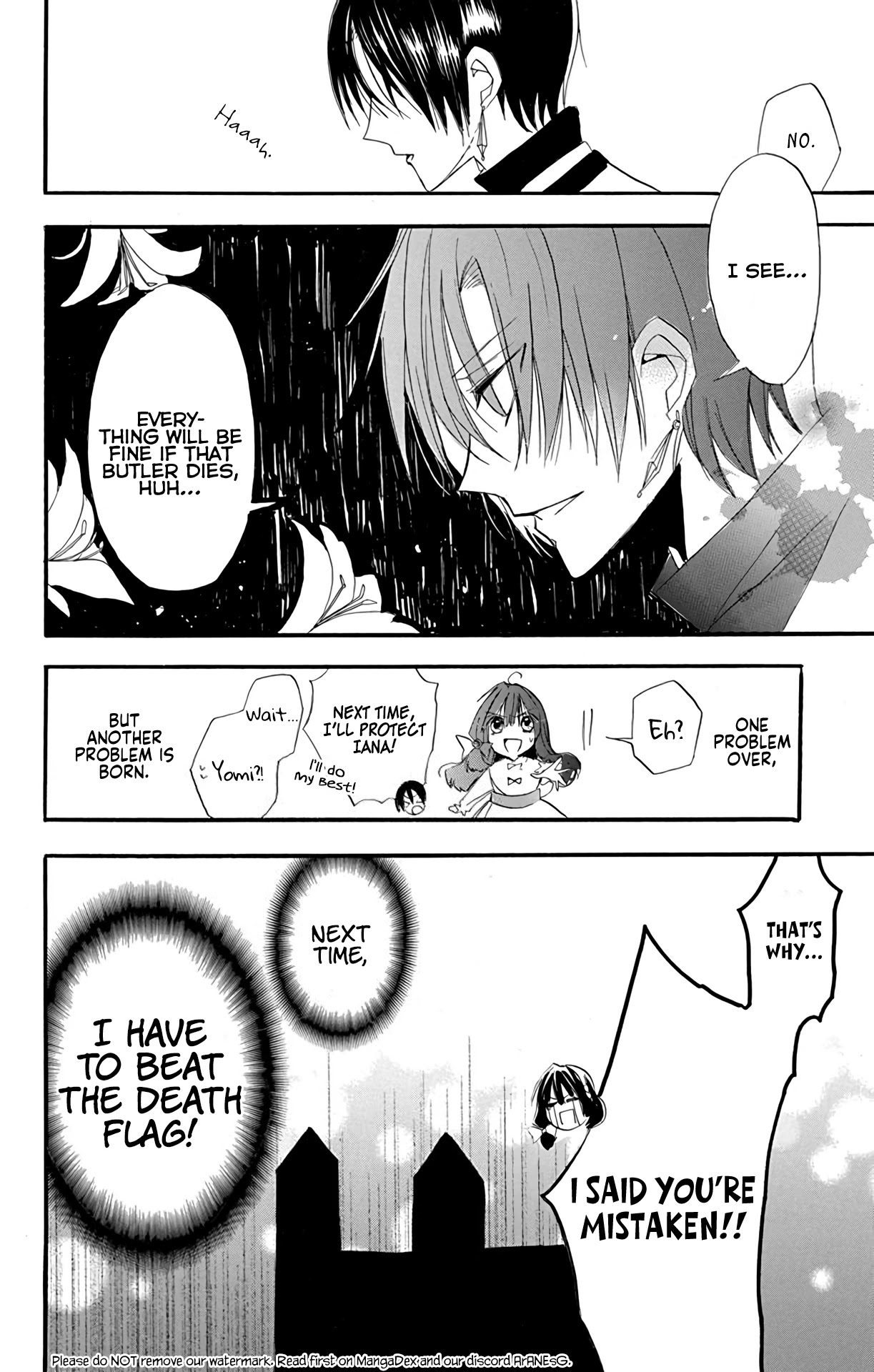 The Reincarnated Villainess' Dark History Chapter 4 page 46 - Chapter 4: Death Flag 4