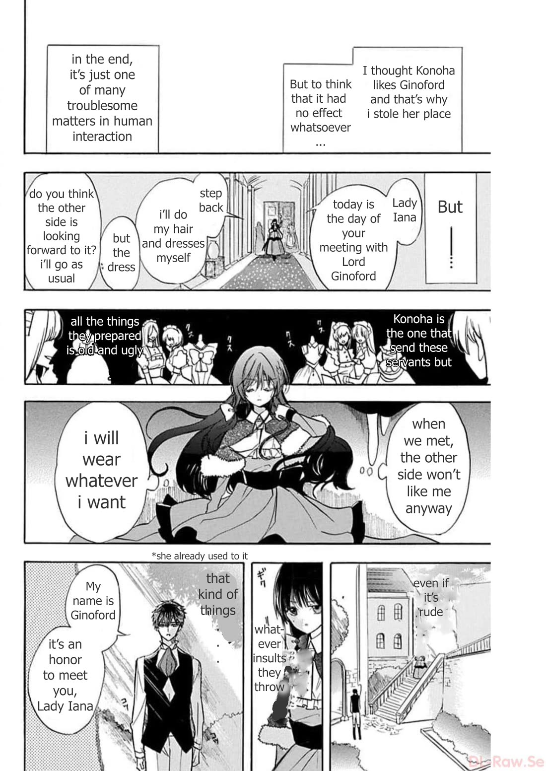 The Reincarnated Villainess' Dark History Chapter 53 page 6 - Chapter 53