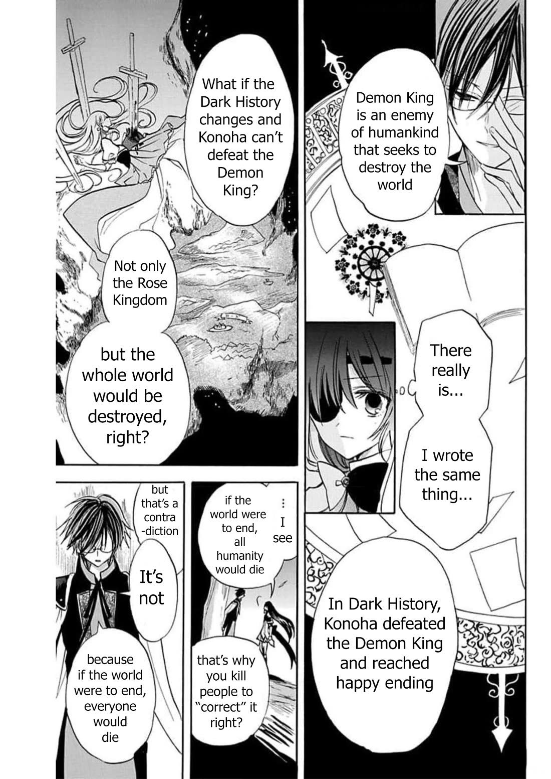 The Reincarnated Villainess' Dark History Chapter 56 page 10 - Chapter 56