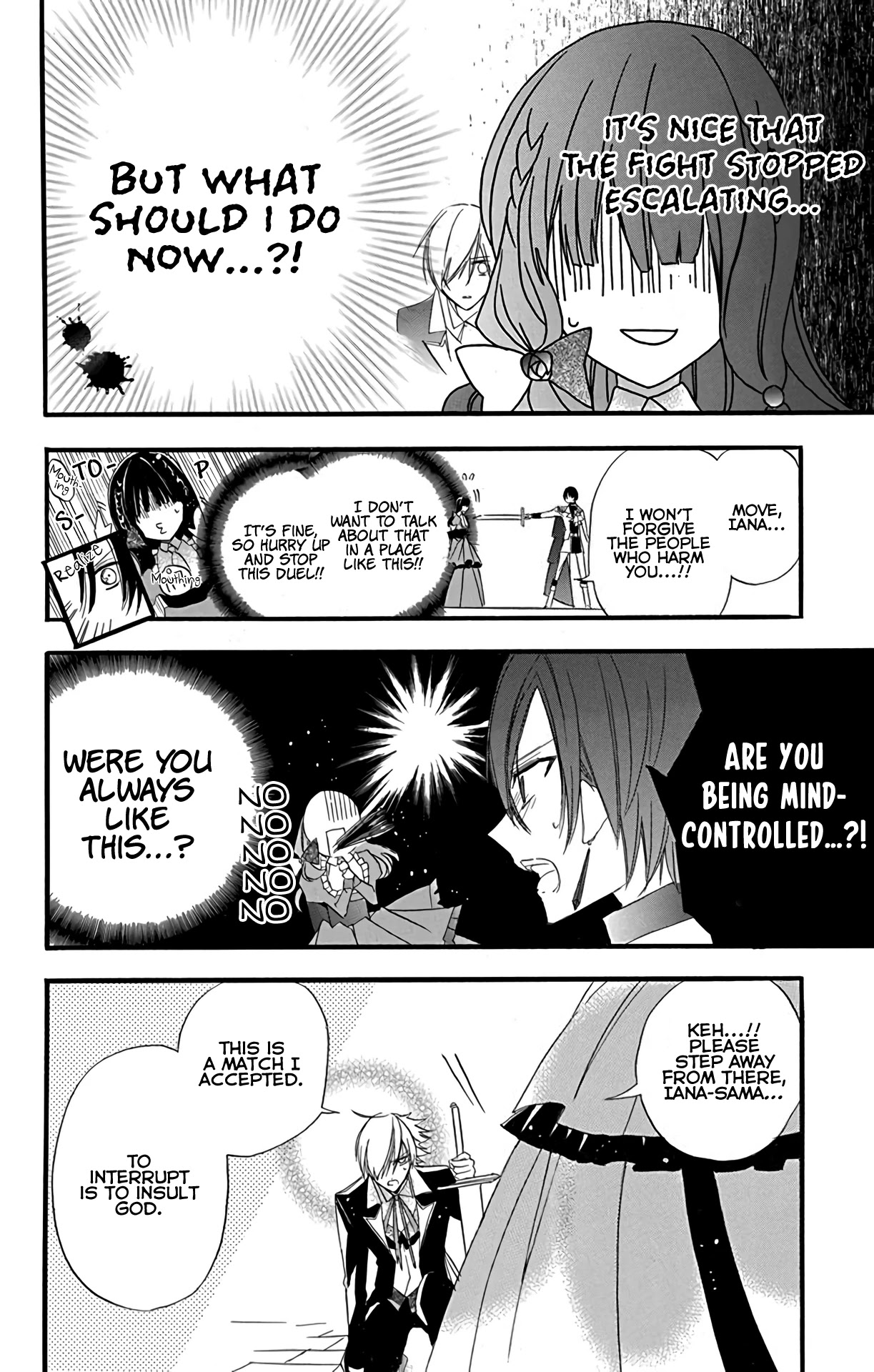 The Reincarnated Villainess' Dark History Chapter 6 page 19 - Chapter 6: Death Flag 6