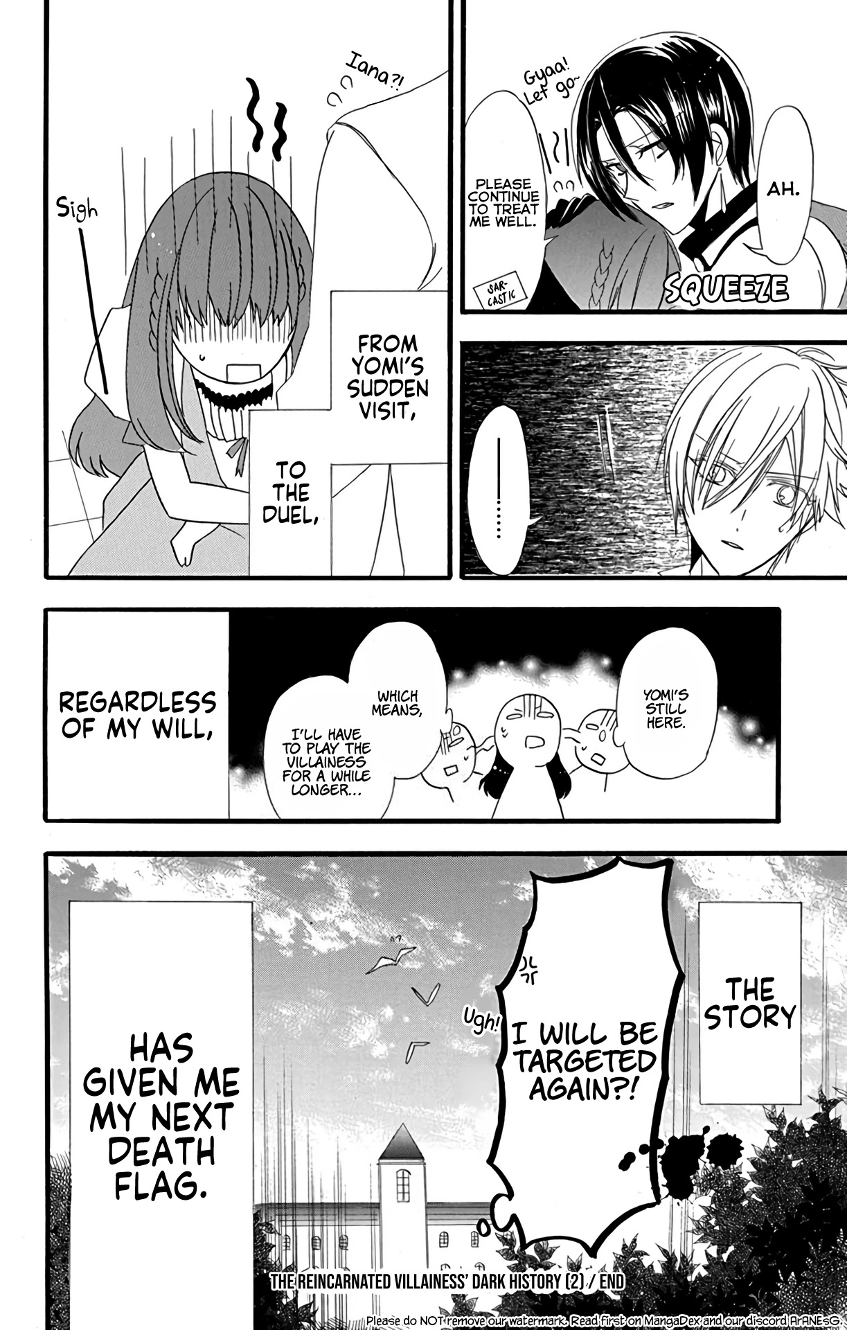 The Reincarnated Villainess' Dark History Chapter 7 page 42 - Chapter 7: Death Flag 7