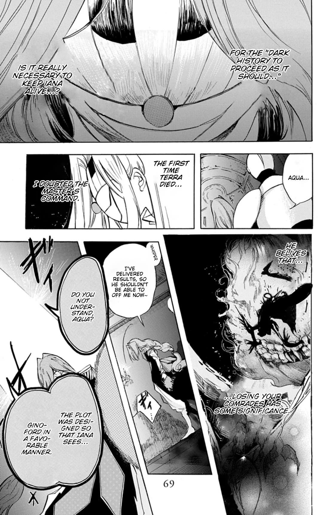 The Reincarnated Villainess' Dark History Chapter 78 page 3 - Chapter 78: Death Flag 78