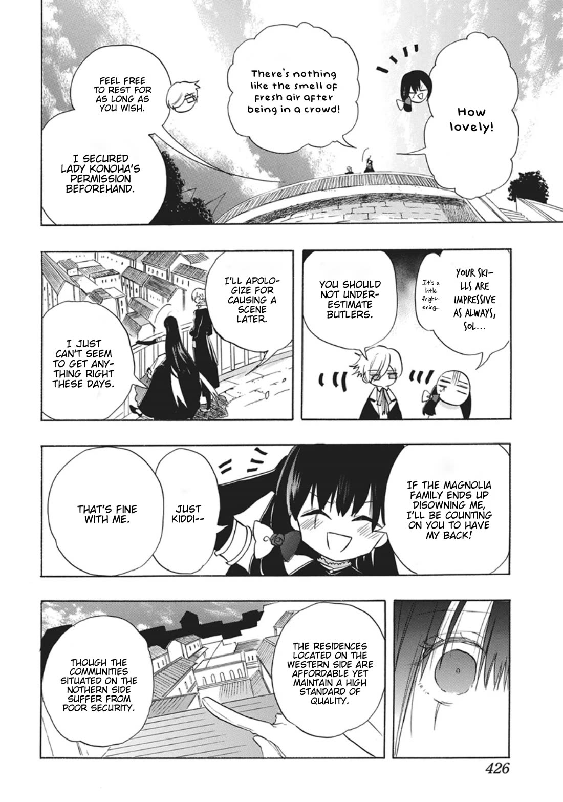 The Reincarnated Villainess' Dark History Chapter 86 page 19 - Chapter 86: Death Flag 86