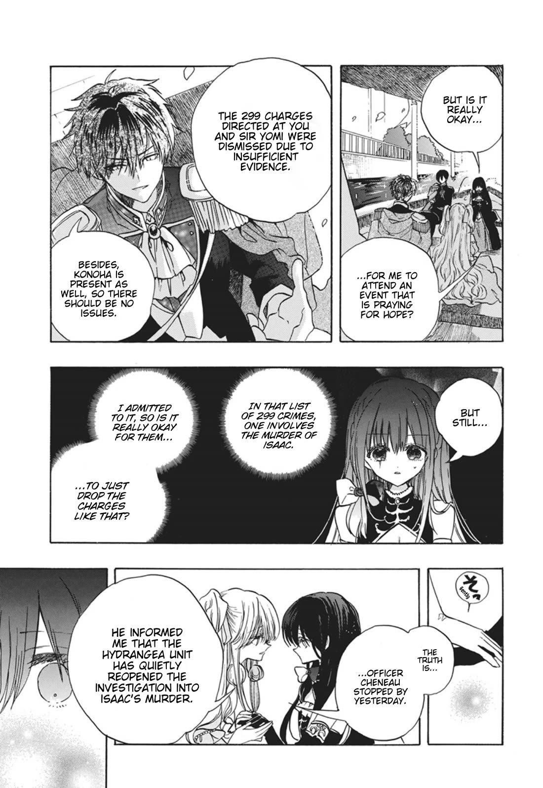 The Reincarnated Villainess' Dark History Chapter 86 page 3 - Chapter 86: Death Flag 86
