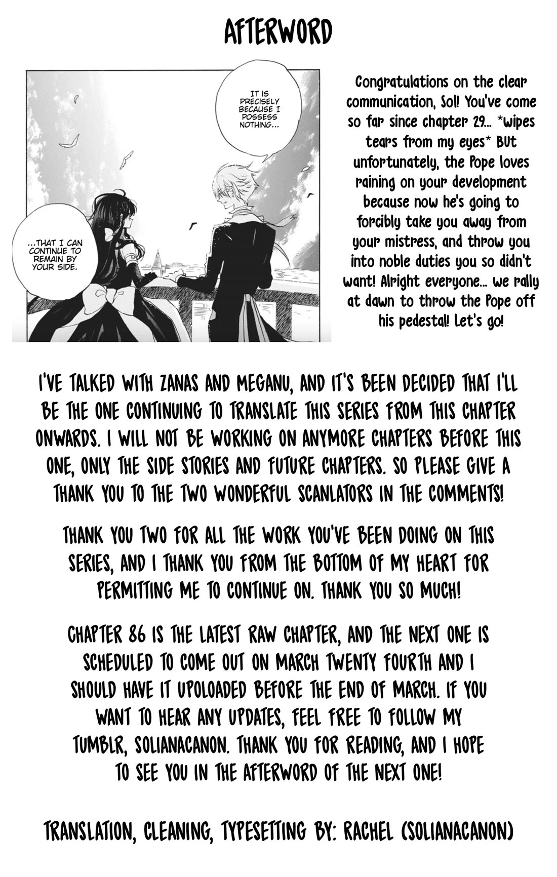 The Reincarnated Villainess' Dark History Chapter 86 page 31 - Chapter 86: Death Flag 86