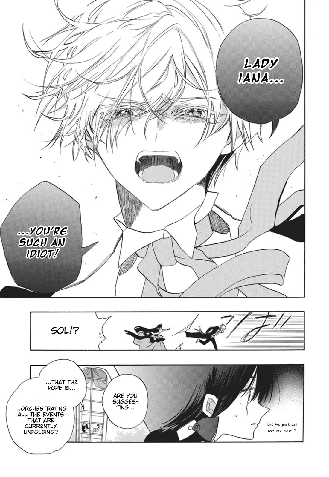 The Reincarnated Villainess' Dark History Chapter 87 page 13 - Chapter 87: Death Flag 87