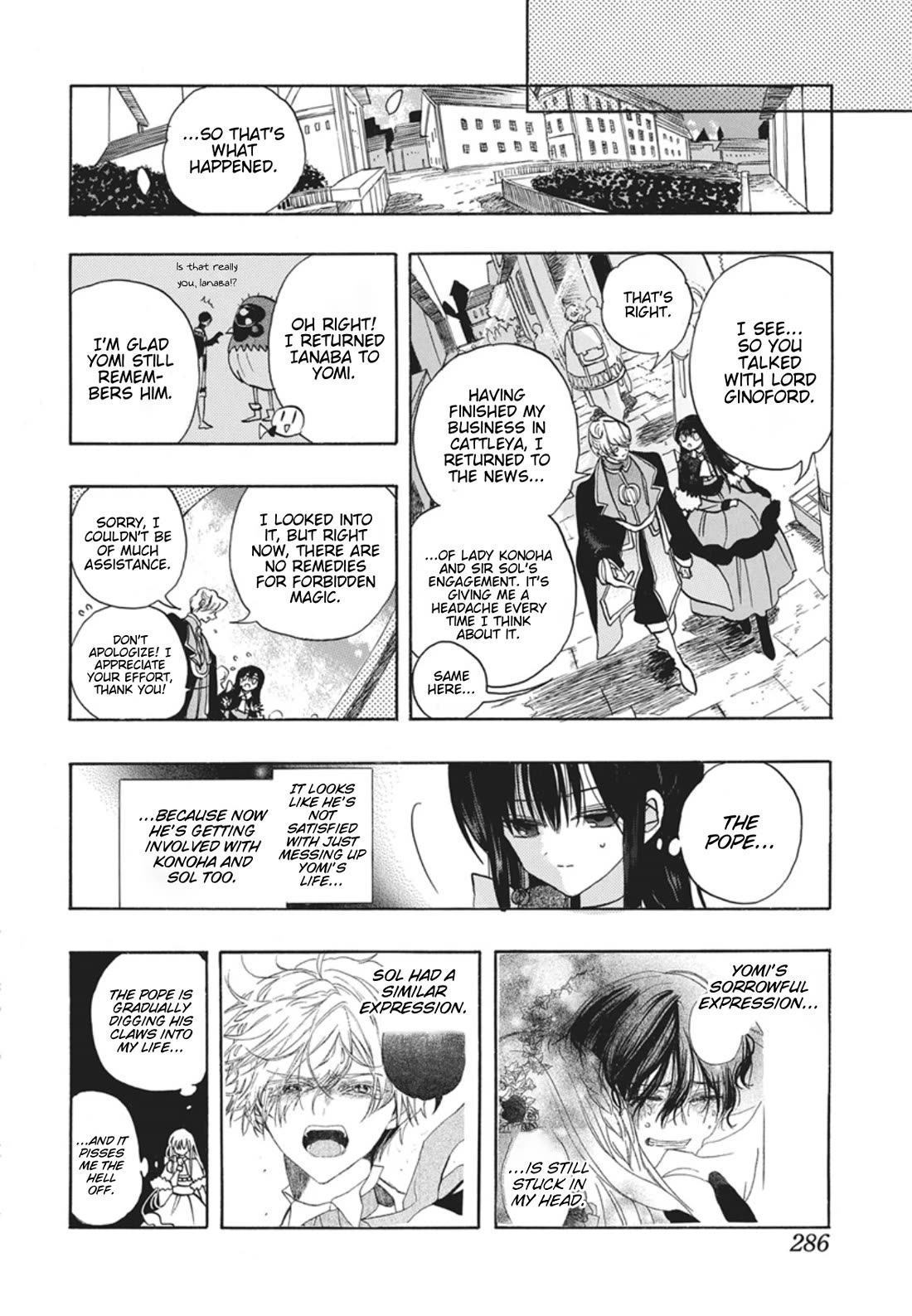 The Reincarnated Villainess' Dark History Chapter 87 page 16 - Chapter 87: Death Flag 87
