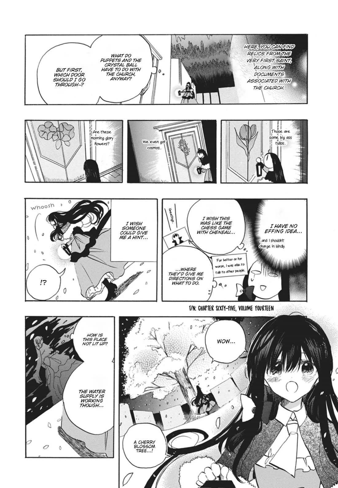 The Reincarnated Villainess' Dark History Chapter 89 page 10 - Chapter 89: Death Flag 89