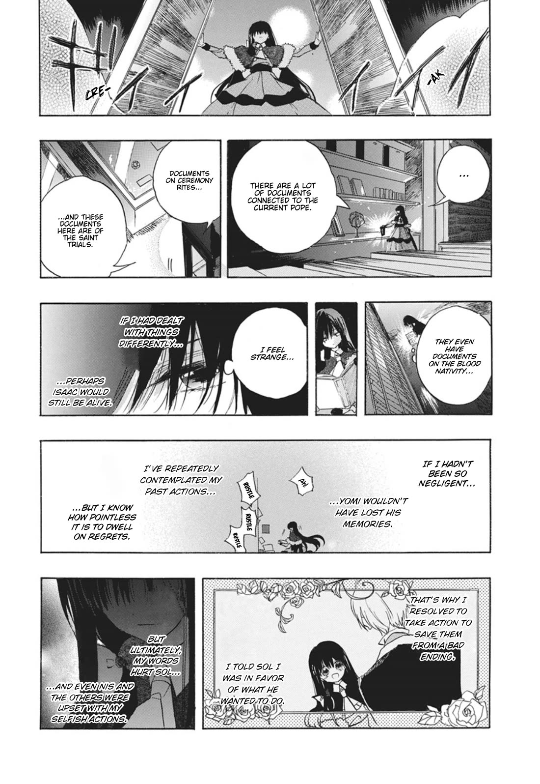 The Reincarnated Villainess' Dark History Chapter 89 page 12 - Chapter 89: Death Flag 89