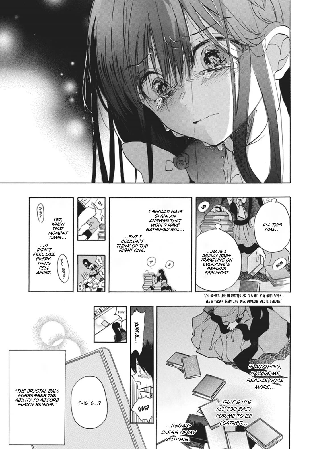 The Reincarnated Villainess' Dark History Chapter 89 page 13 - Chapter 89: Death Flag 89