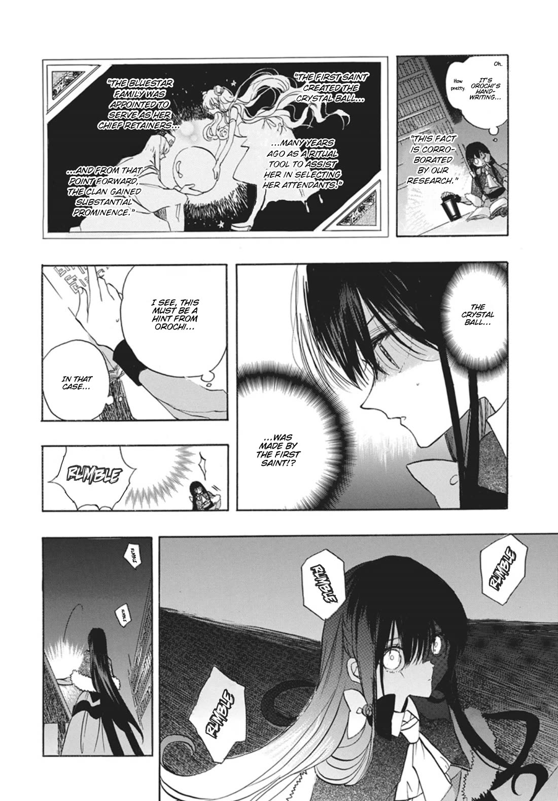 The Reincarnated Villainess' Dark History Chapter 89 page 14 - Chapter 89: Death Flag 89