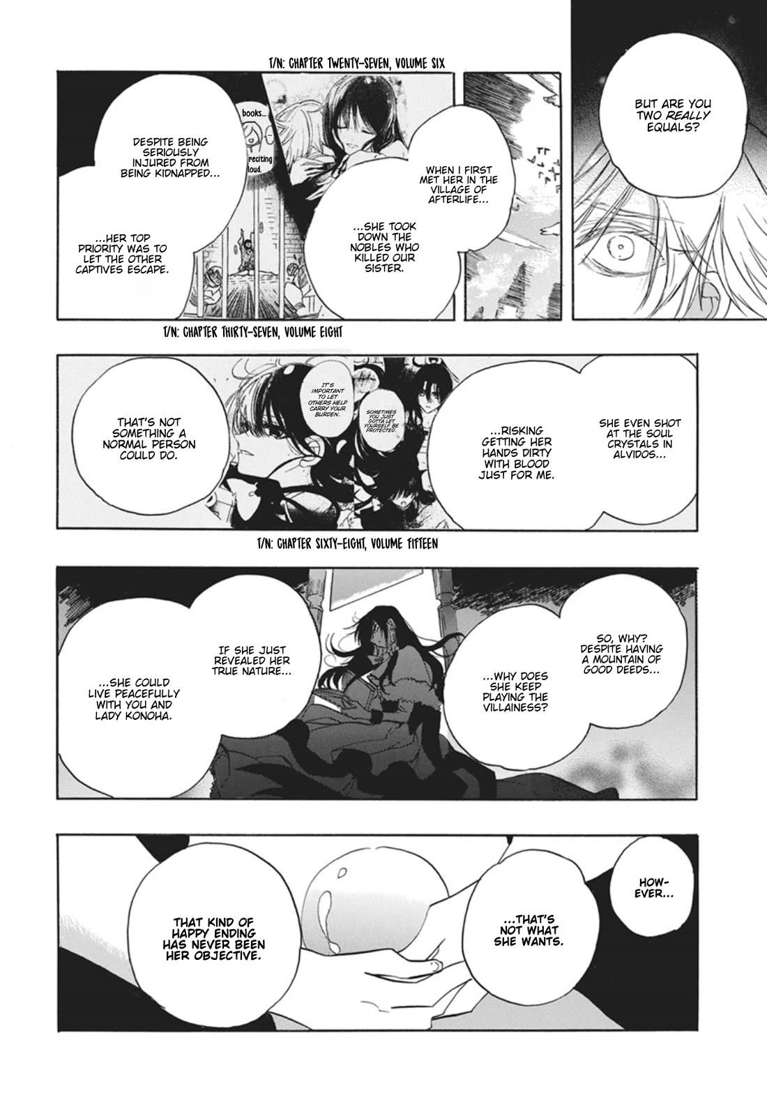 The Reincarnated Villainess' Dark History Chapter 89 page 16 - Chapter 89: Death Flag 89