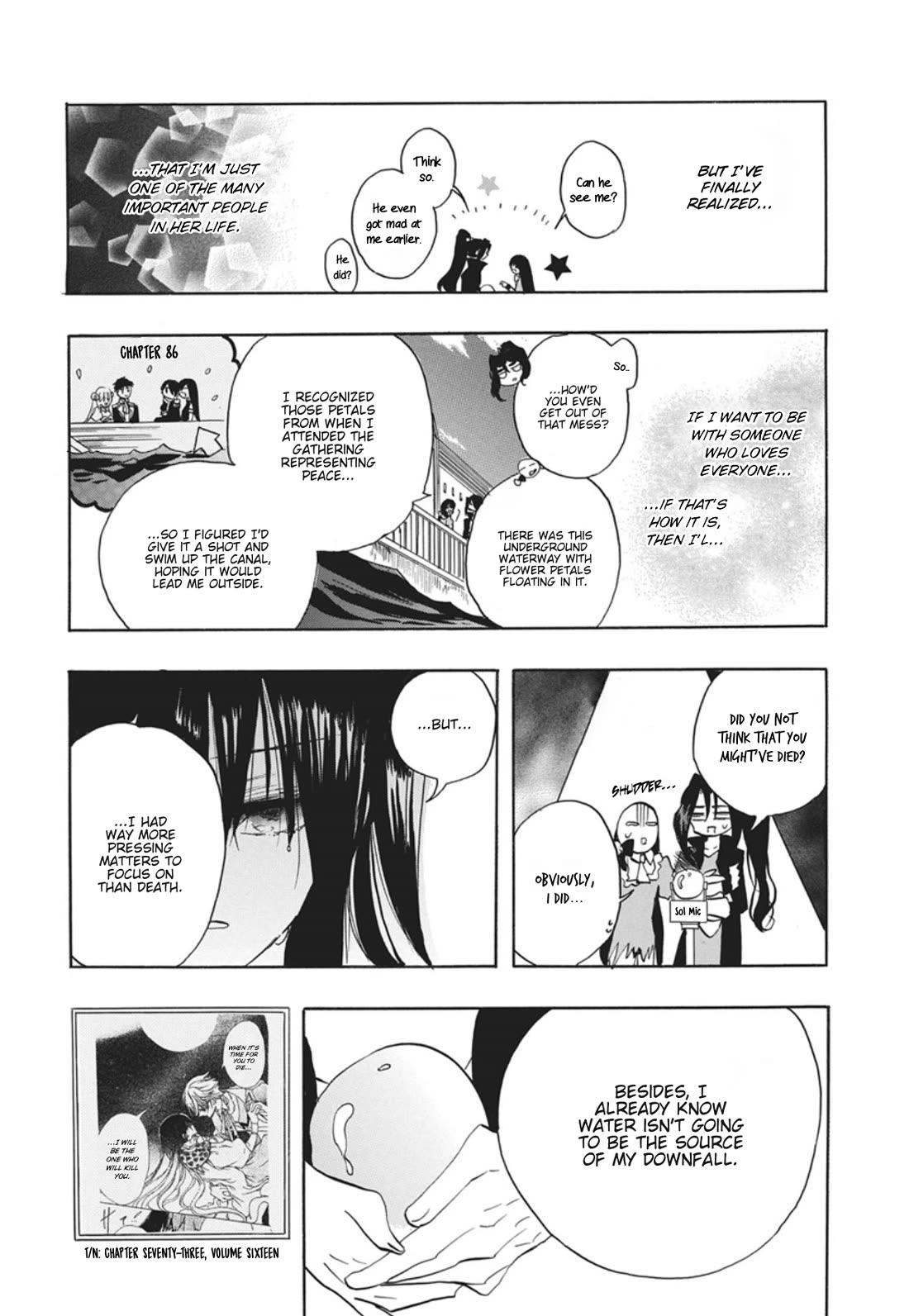 The Reincarnated Villainess' Dark History Chapter 89 page 25 - Chapter 89: Death Flag 89