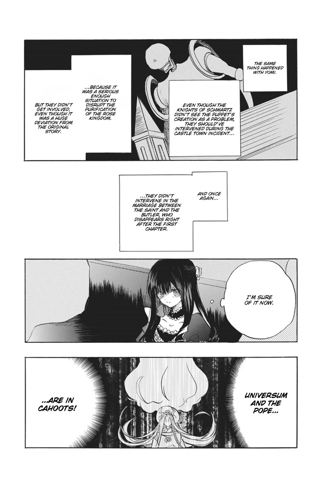 The Reincarnated Villainess' Dark History Chapter 90 page 25 - Chapter 90: Death Flag 90