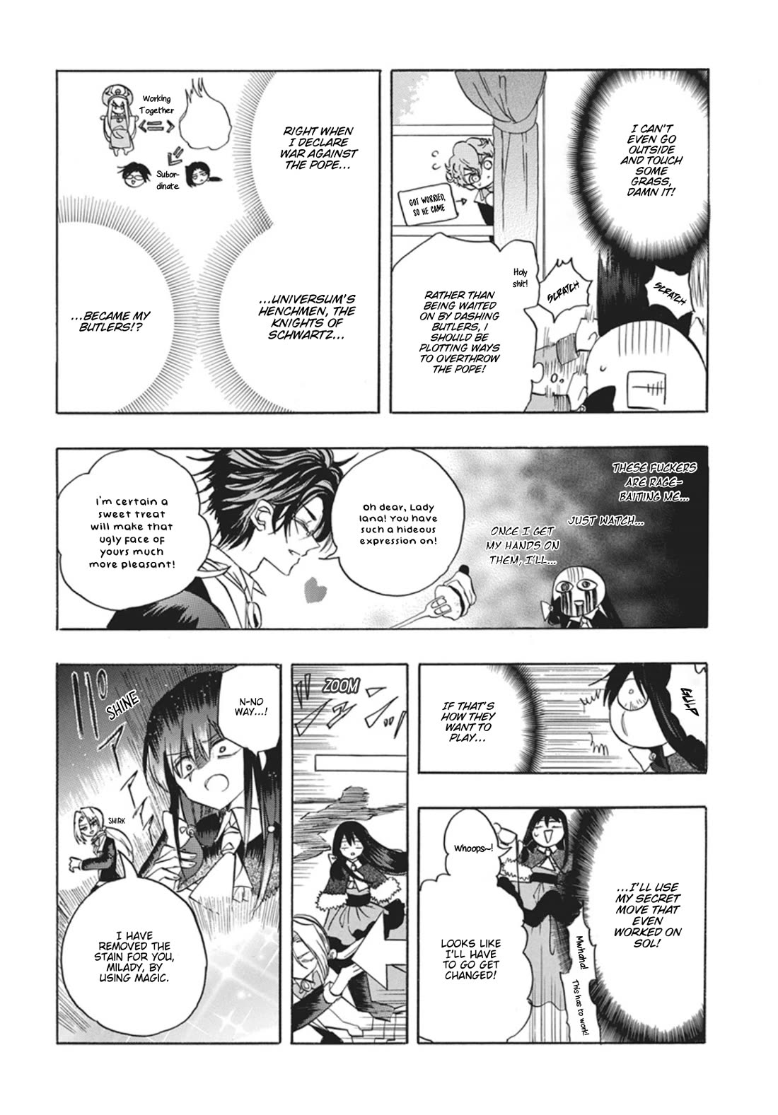 The Reincarnated Villainess' Dark History Chapter 92 page 10 - Chapter 92: Death Flag 92