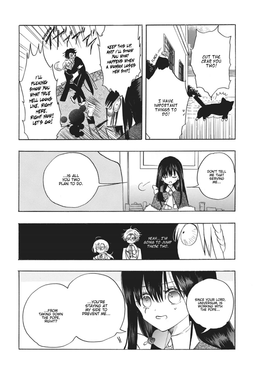 The Reincarnated Villainess' Dark History Chapter 92 page 12 - Chapter 92: Death Flag 92