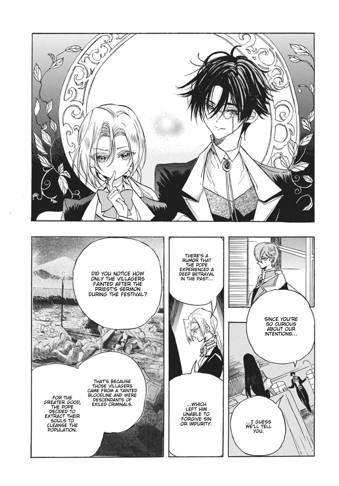 The Reincarnated Villainess' Dark History Chapter 92 page 13 - Chapter 92: Death Flag 92
