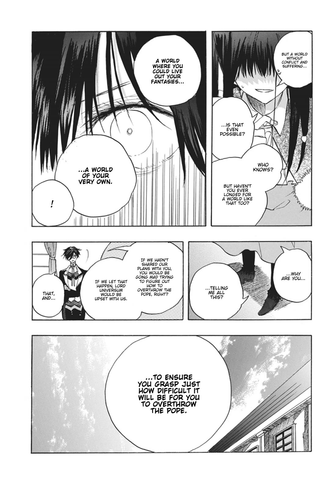 The Reincarnated Villainess' Dark History Chapter 92 page 15 - Chapter 92: Death Flag 92