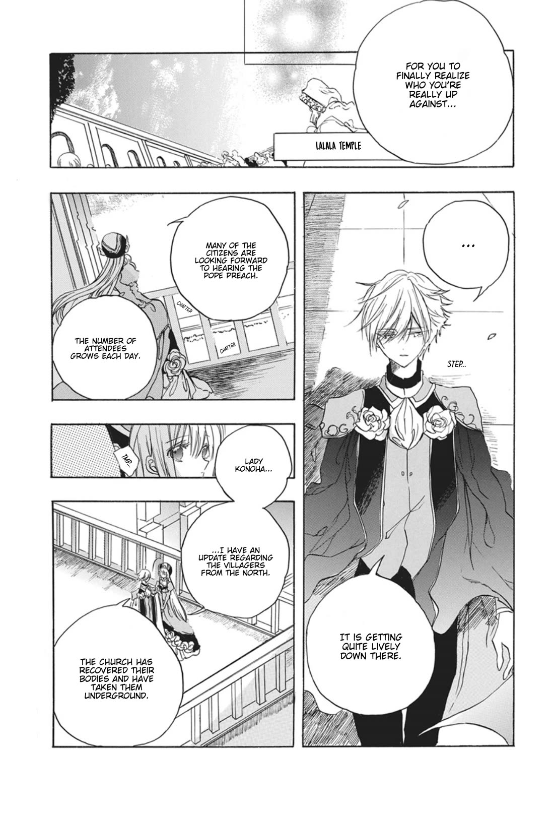 The Reincarnated Villainess' Dark History Chapter 92 page 17 - Chapter 92: Death Flag 92