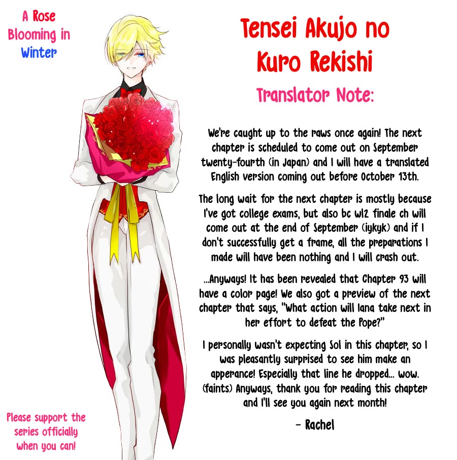 The Reincarnated Villainess' Dark History Chapter 92 page 30 - Chapter 92: Death Flag 92