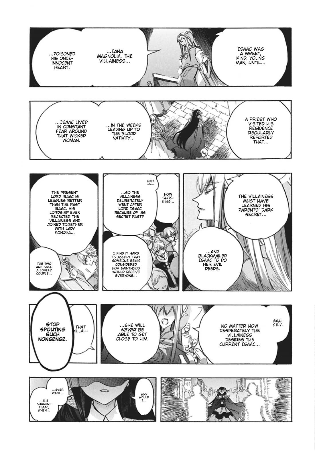 The Reincarnated Villainess' Dark History Chapter 93 page 10 - Chapter 93: Death Flag 93