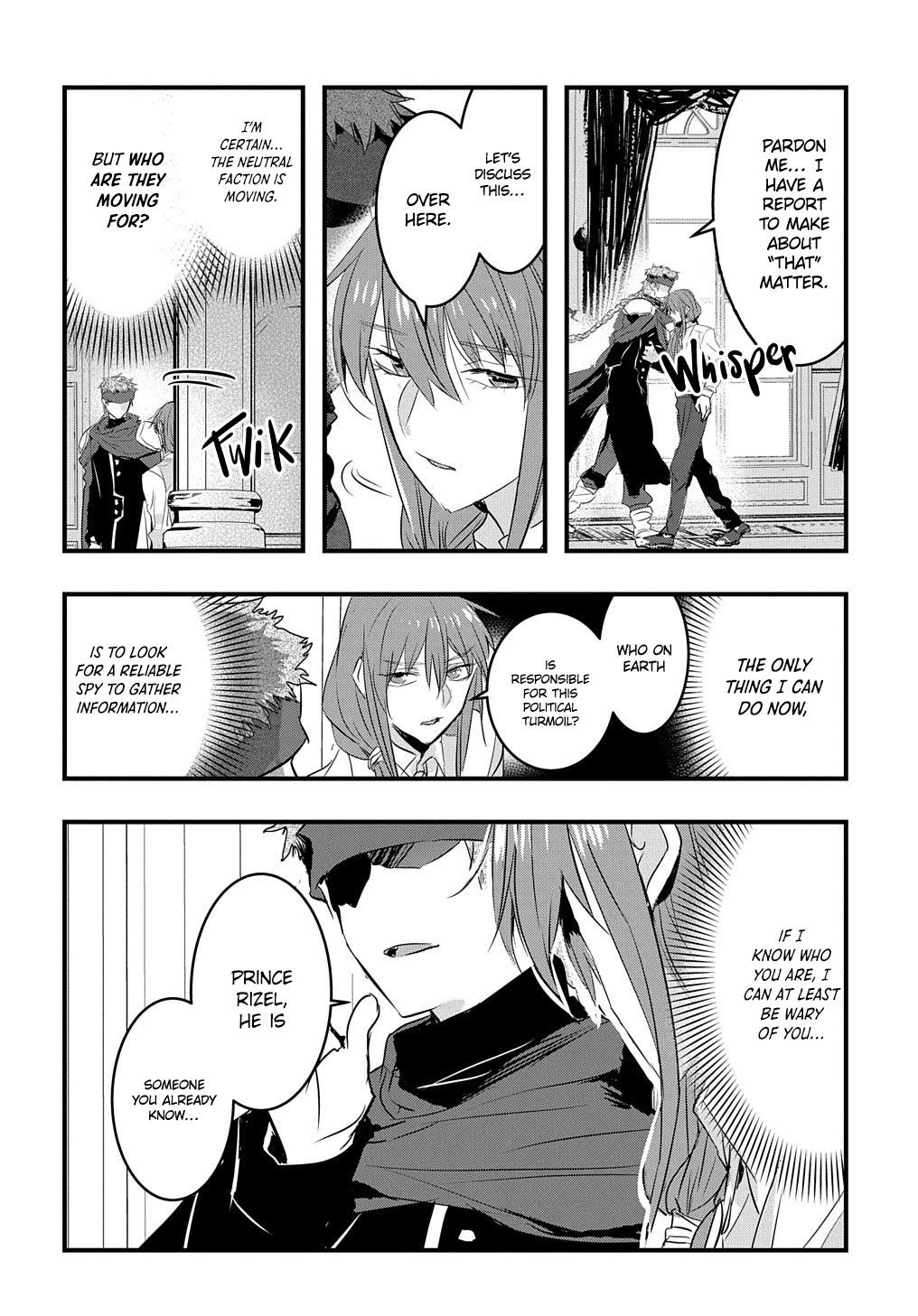 The Reincarnated Villainess Doesn't Want Revenge Chapter 13 page 7 - Chapter 13