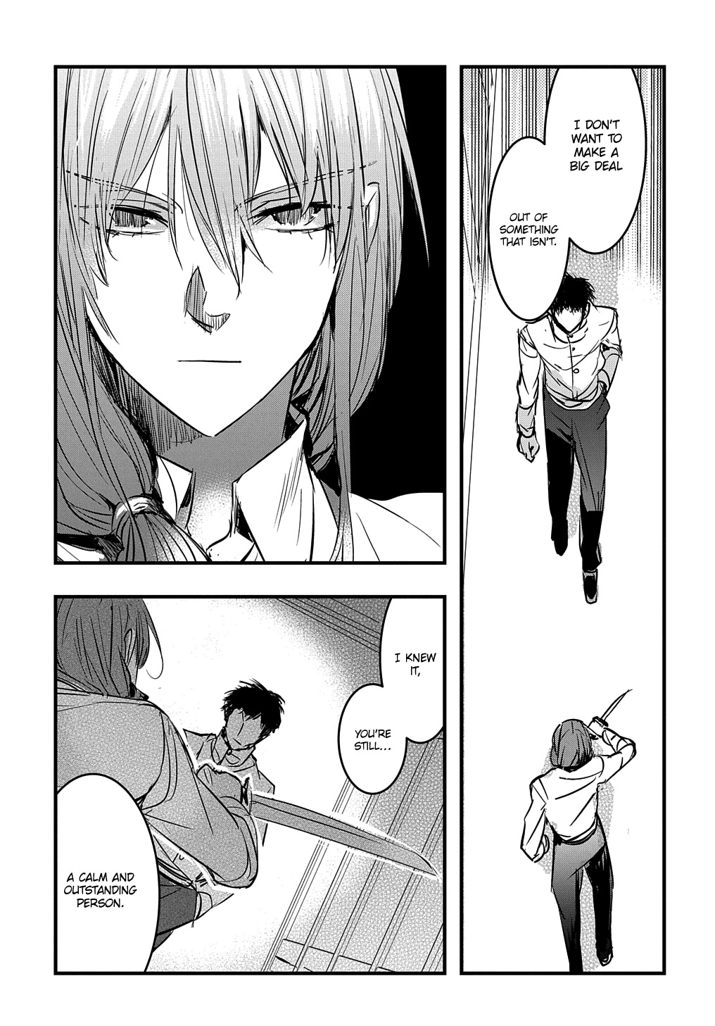 The Reincarnated Villainess Doesn't Want Revenge Chapter 17 page 4 - Chapter 17