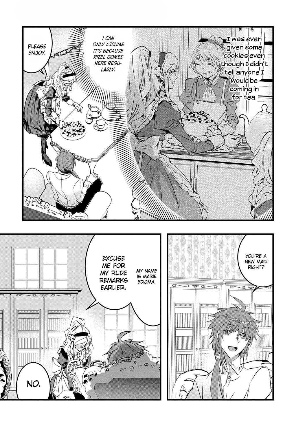 The Reincarnated Villainess Doesn't Want Revenge Chapter 3 page 11 - Chapter 3