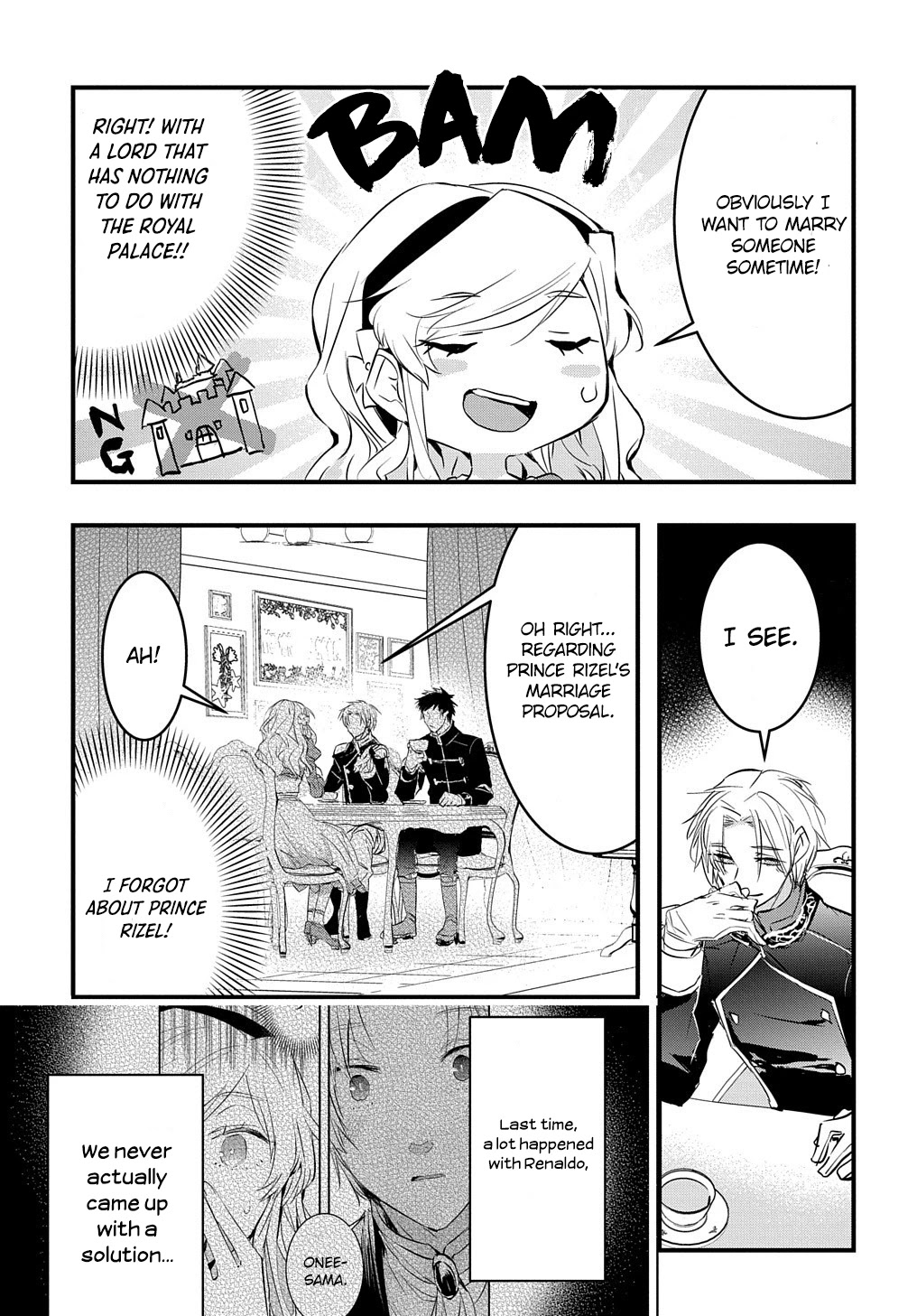 The Reincarnated Villainess Doesn't Want Revenge Chapter 8 page 28 - Chapter 8