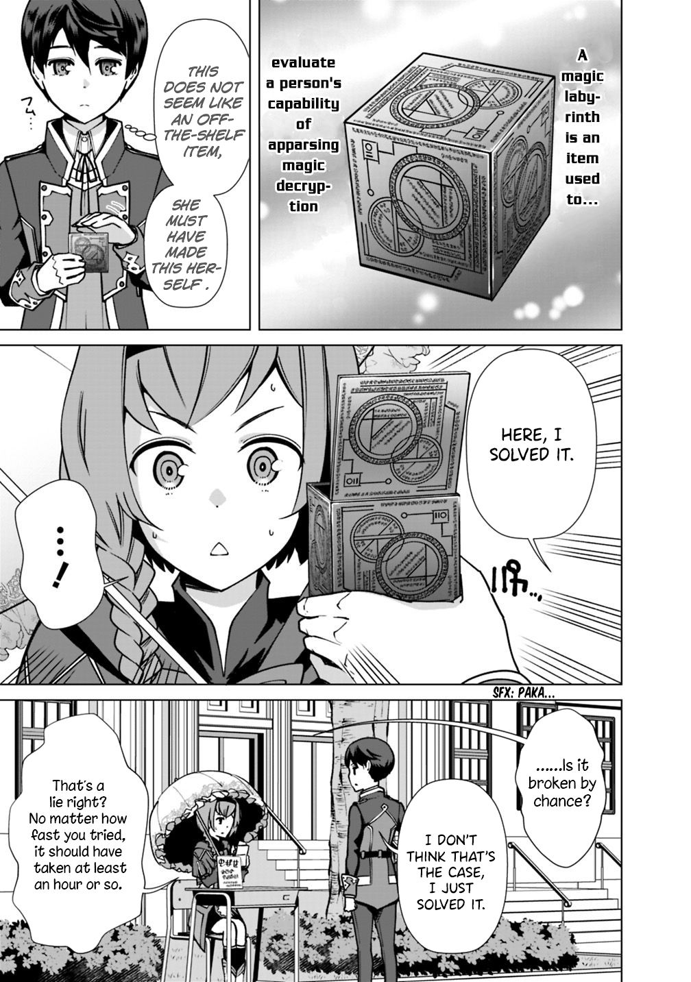 The Reincarnation Magician Of The Inferior Eyes Chapter 28 page 8 - Chapter 28