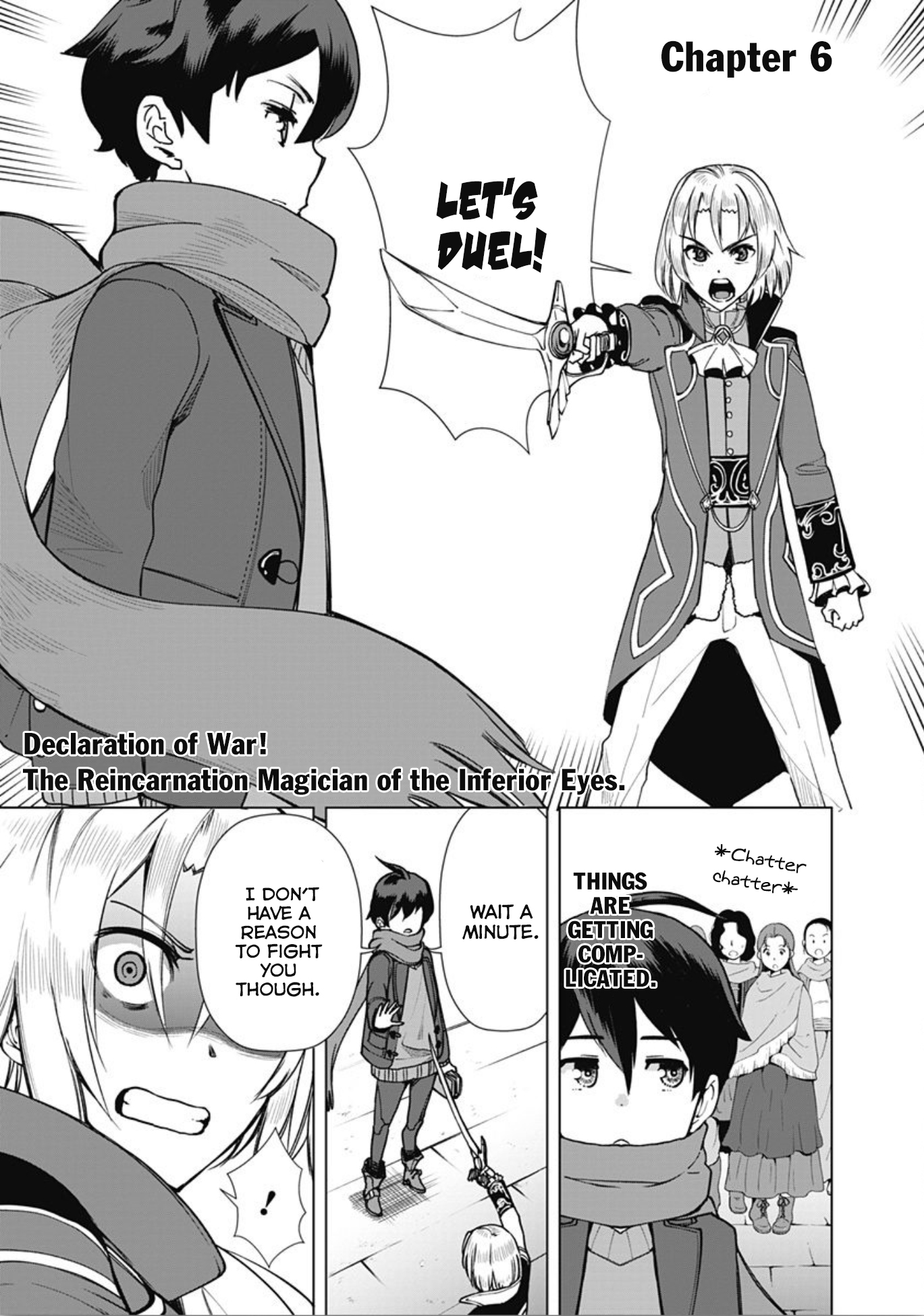 The Reincarnation Magician Of The Inferior Eyes Chapter 6 page 2 - Chapter 6
