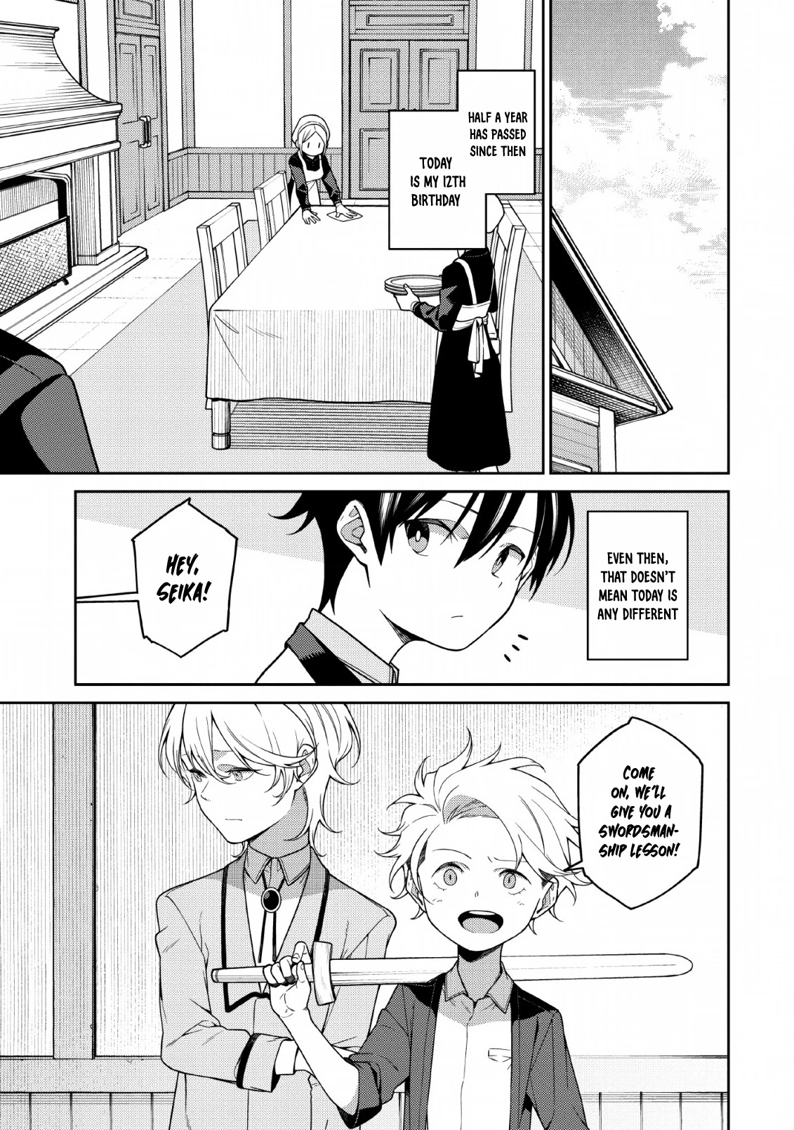 The Reincarnation of the Strongest Onmyoji ~ These Monsters Are Too Weak Compared to My Youkai~ Chapter 1.2 page 9 - Chapter 1.2