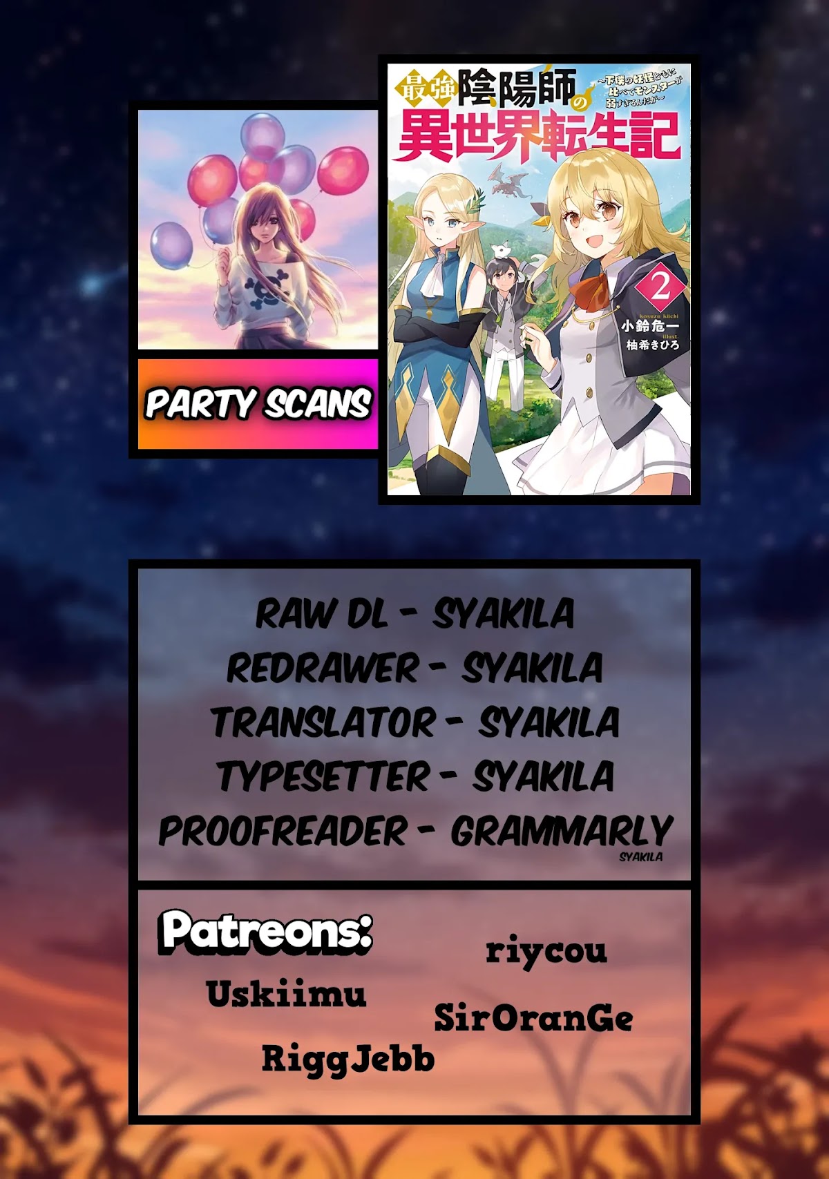 The Reincarnation of the Strongest Onmyoji ~ These Monsters Are Too Weak Compared to My Youkai~ Chapter 5.3 page 1 - Chapter 5.3