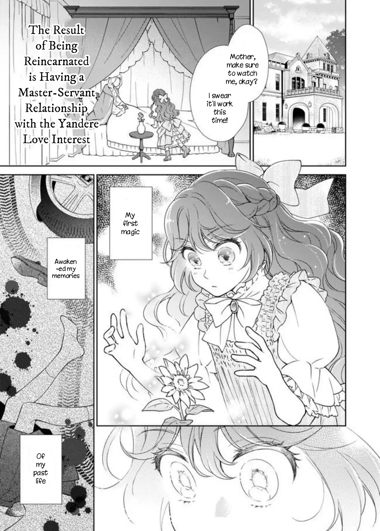 The Result of Being Reincarnated is Having a Master-Servant Relationship with the Yandere Love Interest Chapter 1 page 1 - Chapter 1