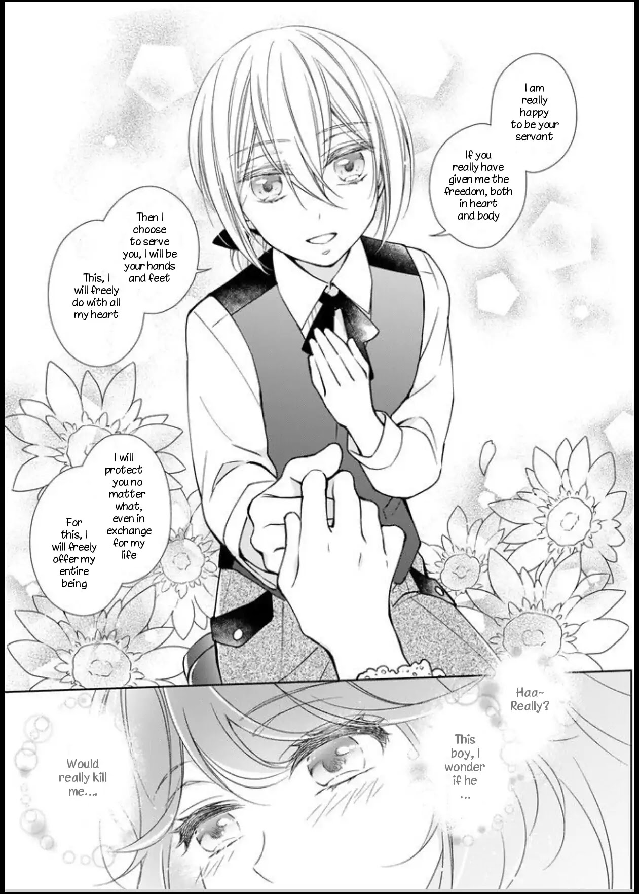 The Result of Being Reincarnated is Having a Master-Servant Relationship with the Yandere Love Interest Chapter 1 page 21 - Chapter 1