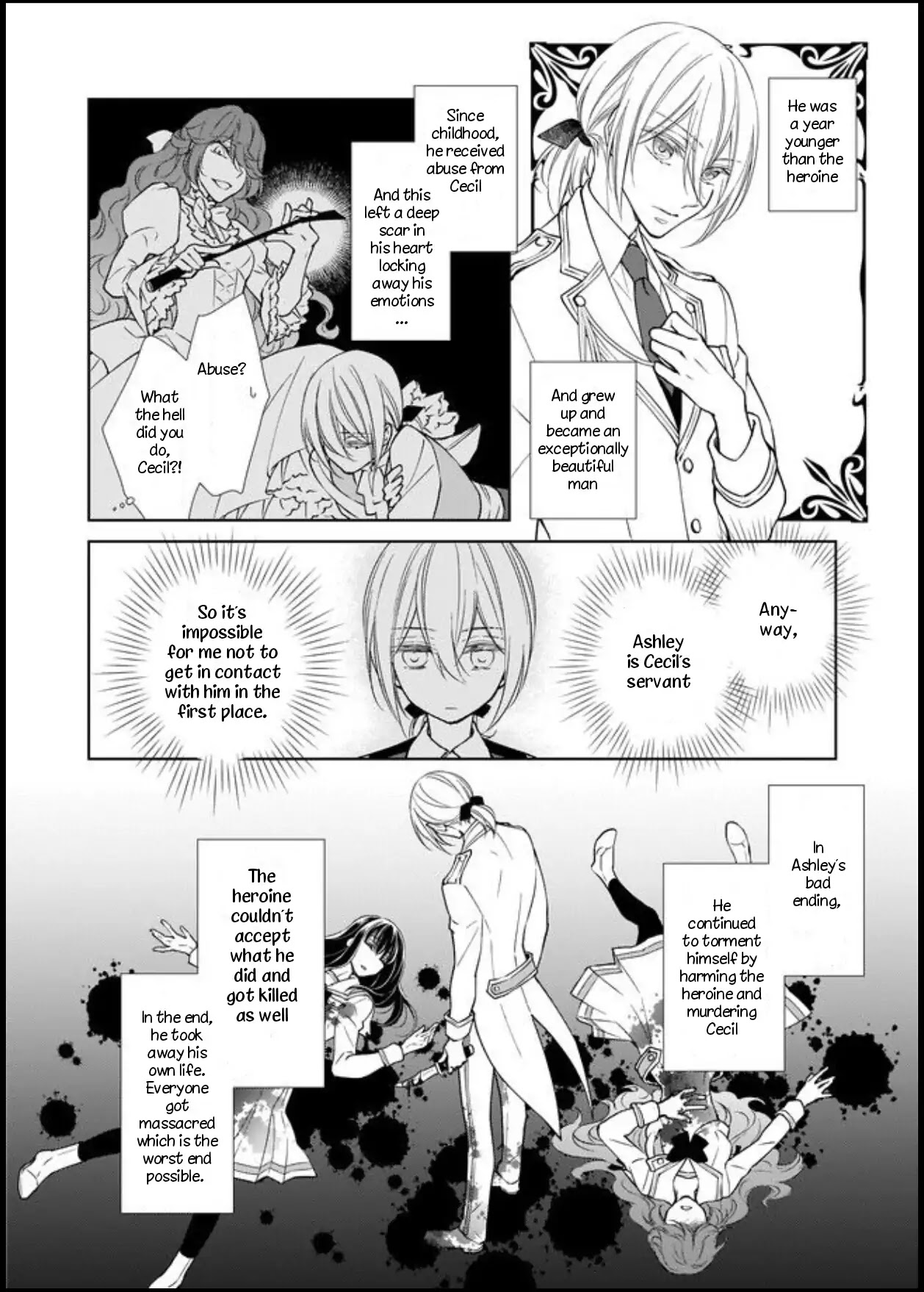 The Result of Being Reincarnated is Having a Master-Servant Relationship with the Yandere Love Interest Chapter 1 page 8 - Chapter 1