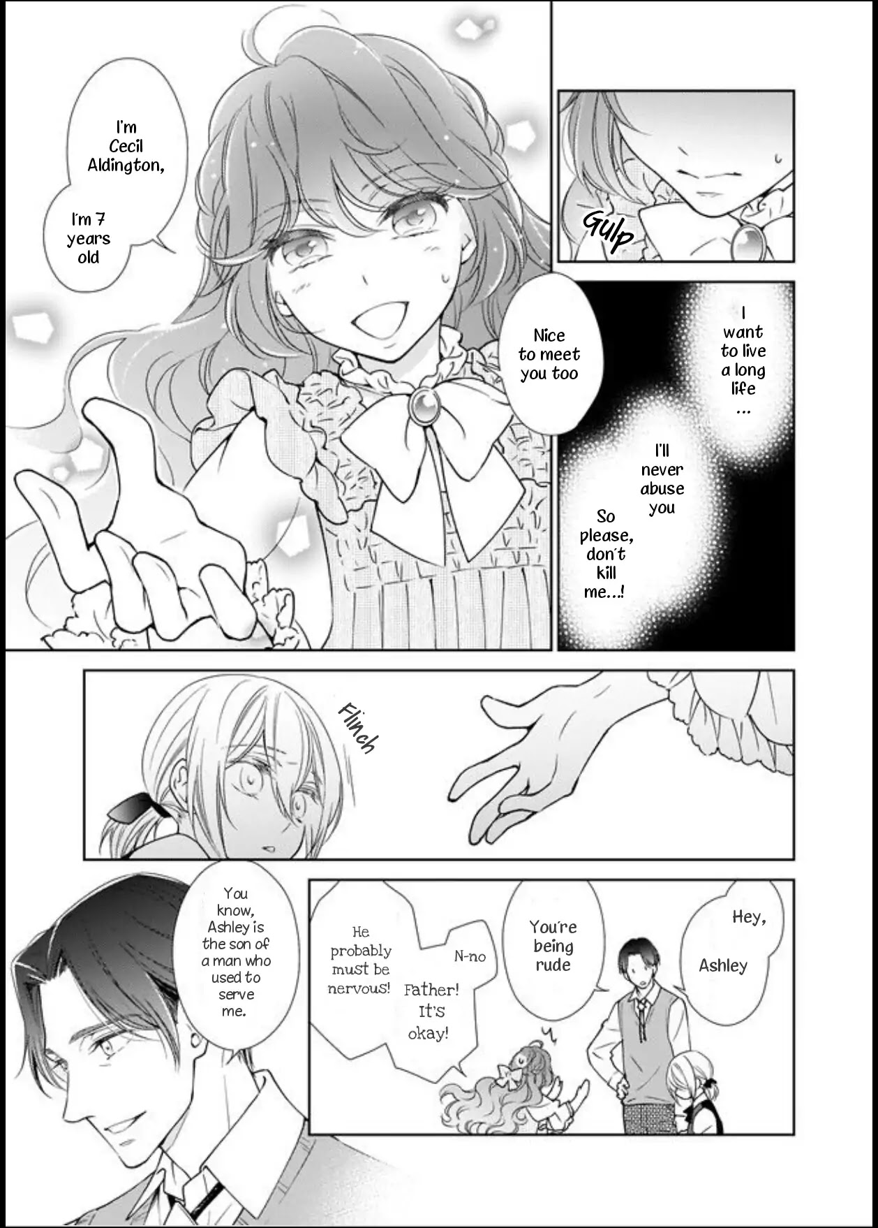 The Result of Being Reincarnated is Having a Master-Servant Relationship with the Yandere Love Interest Chapter 1 page 9 - Chapter 1