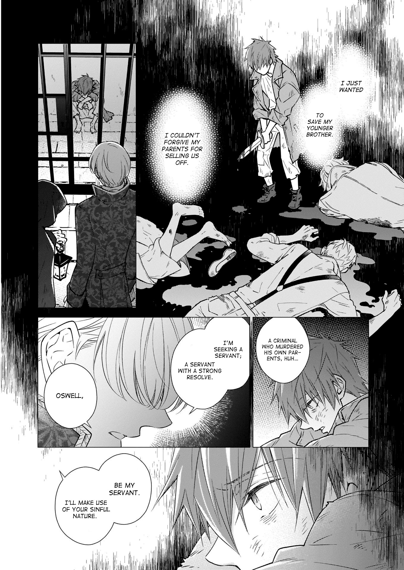 The Result of Being Reincarnated is Having a Master-Servant Relationship with the Yandere Love Interest Chapter 12 page 4 - Chapter 12