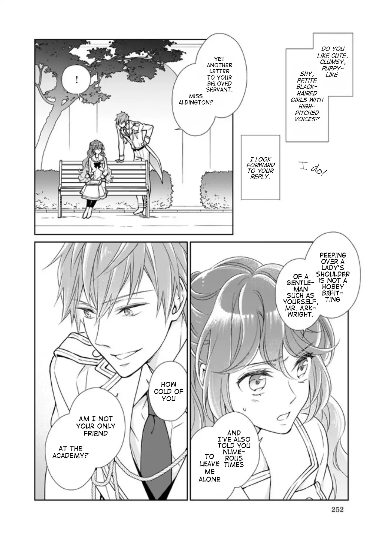 The Result of Being Reincarnated is Having a Master-Servant Relationship with the Yandere Love Interest Chapter 3.1 page 4 - Chapter 3.1 - 3.2
