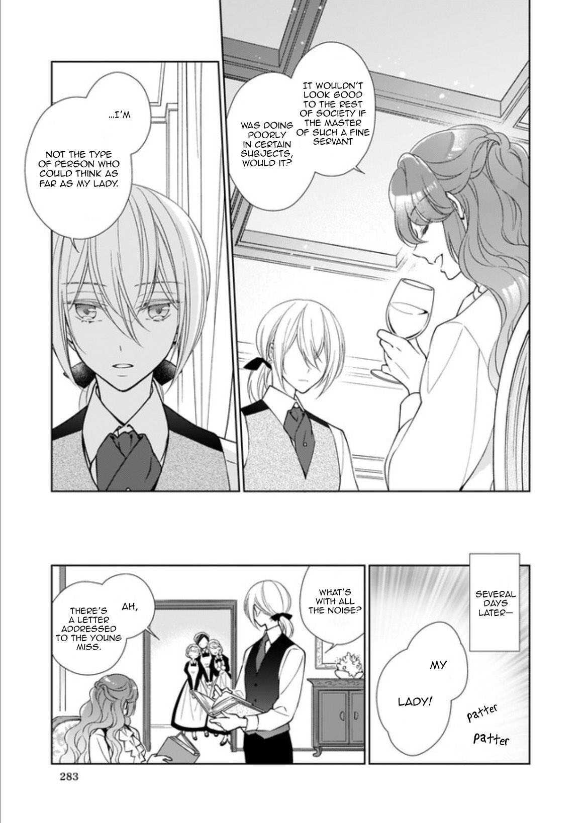 The Result of Being Reincarnated is Having a Master-Servant Relationship with the Yandere Love Interest Chapter 4.1 page 5 - Chapter 4.1 - 4.3
