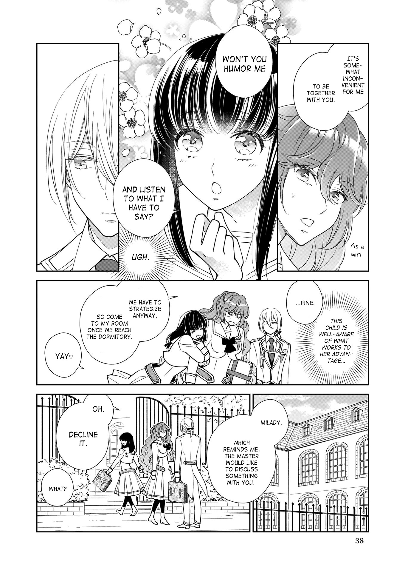 The Result of Being Reincarnated is Having a Master-Servant Relationship with the Yandere Love Interest Chapter 9 page 16 - Chapter 9
