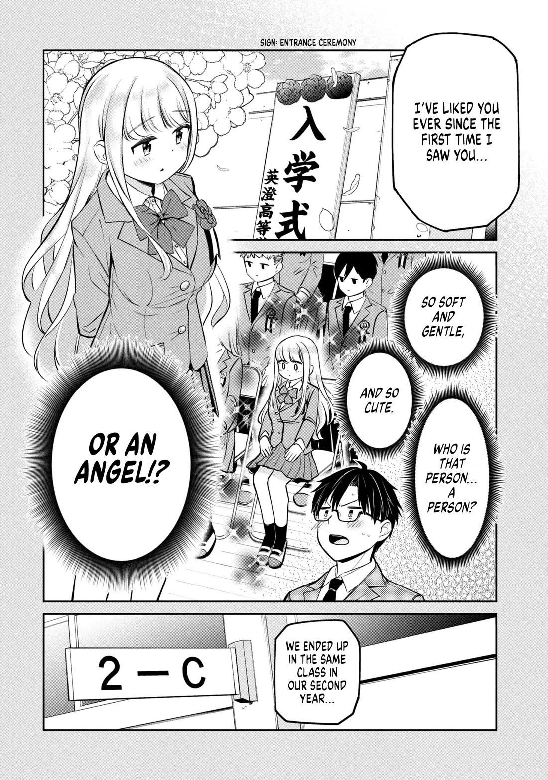 The Result of Confessing to the Class Angel Chapter 1 page 7 - Chapter 1