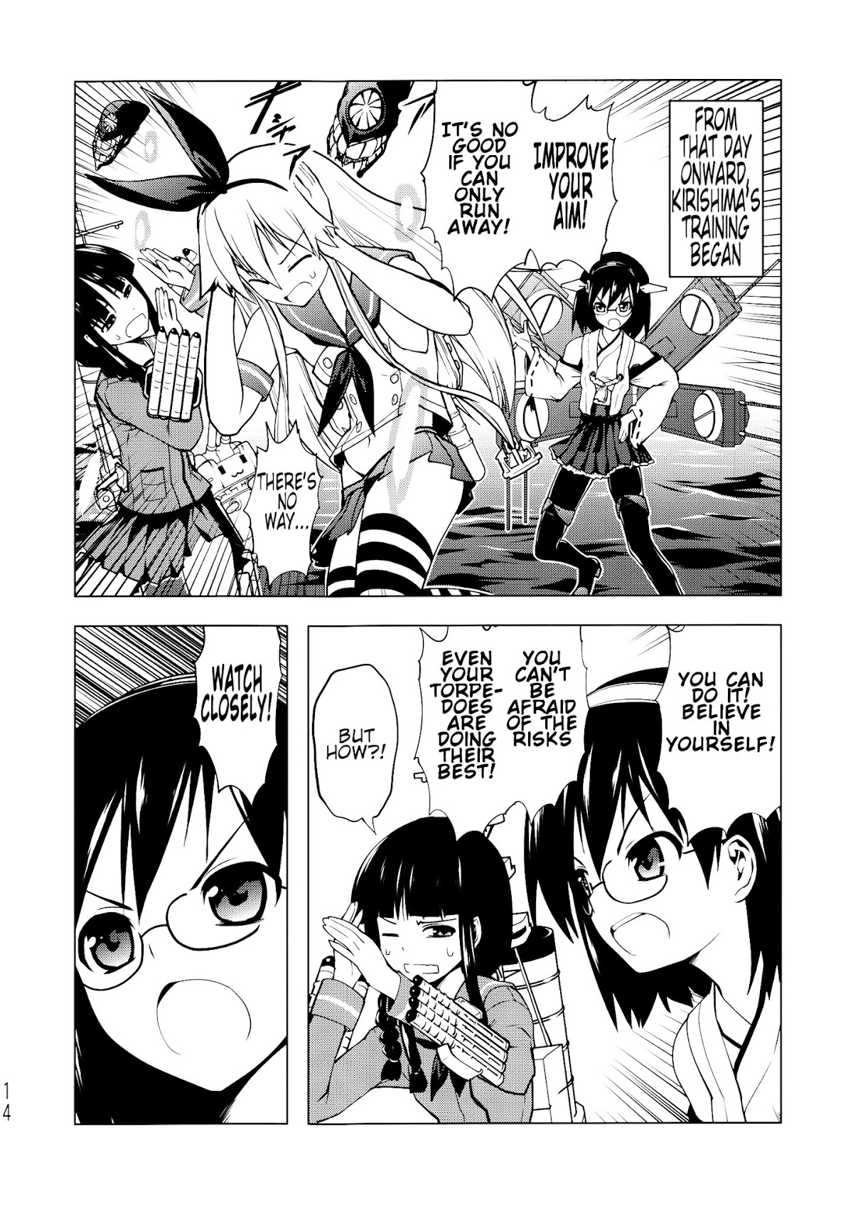 The result of me, Kirishima, being deployed in the useless fleet Chapter 0 page 13 - Chapter 0 : The result of me, Kirishima, being deployed in the useless fleet