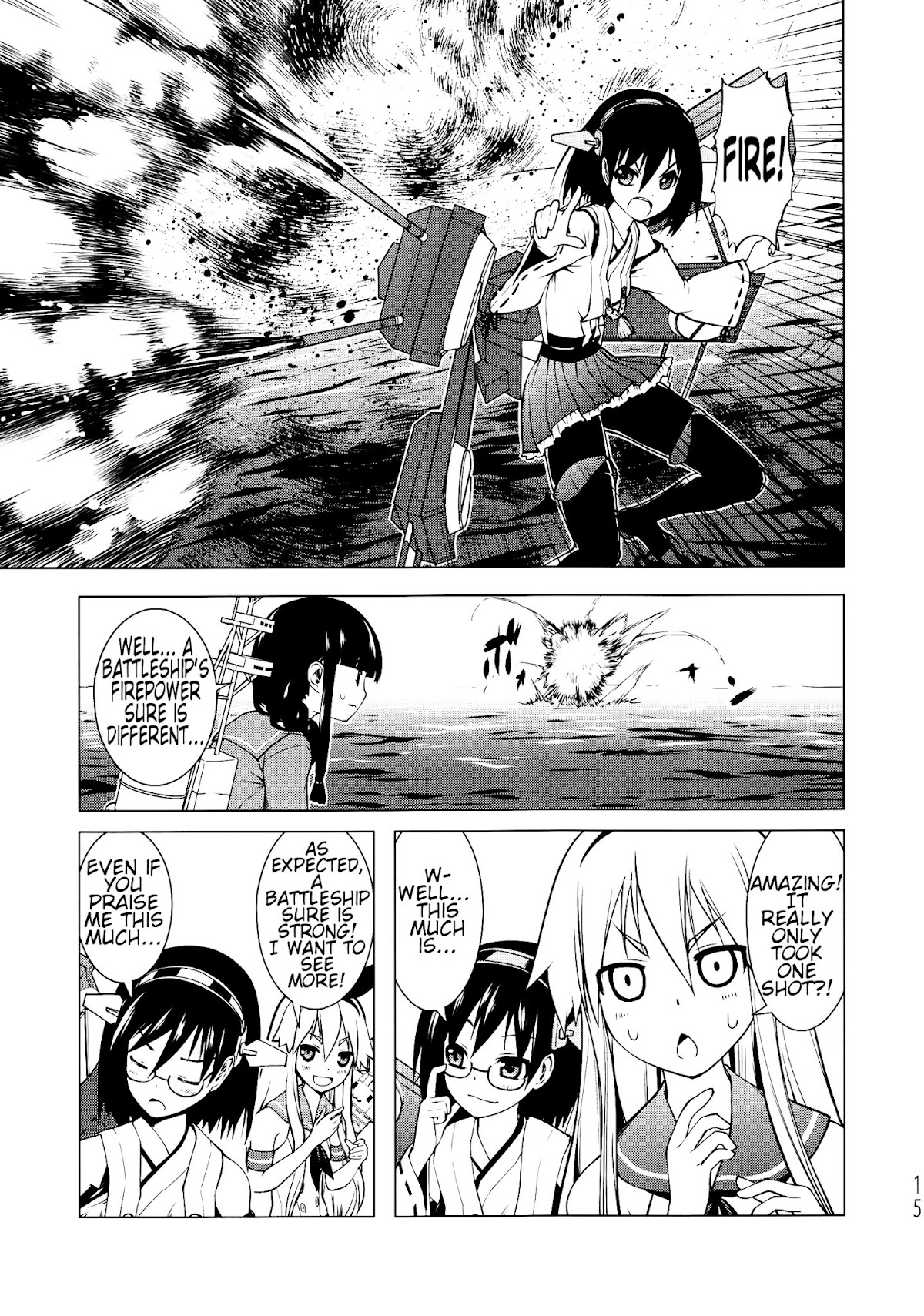 The result of me, Kirishima, being deployed in the useless fleet Chapter 0 page 14 - Chapter 0 : The result of me, Kirishima, being deployed in the useless fleet